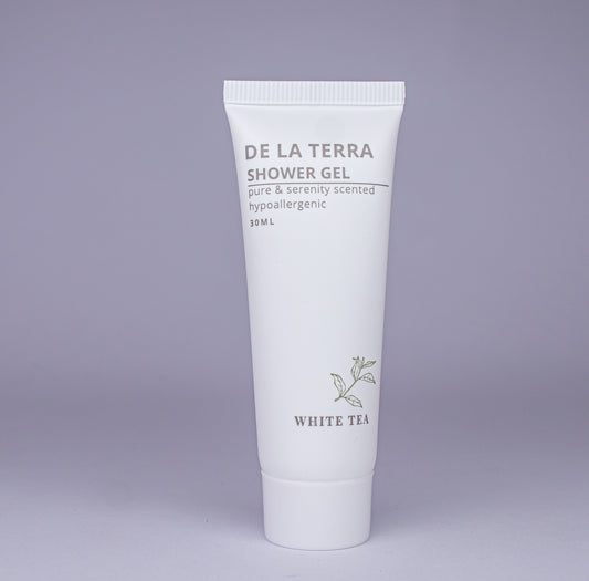 Shower Gel 30 ML - De La Terra White Tea