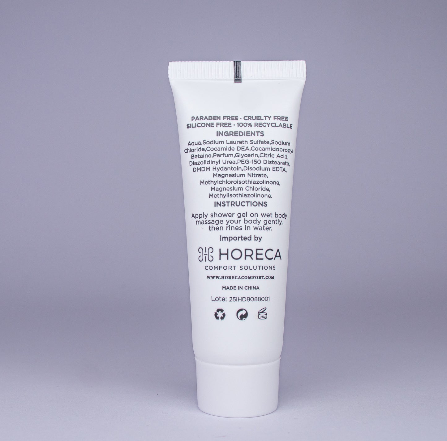 Shower Gel 30 ML - De La Terra White Tea